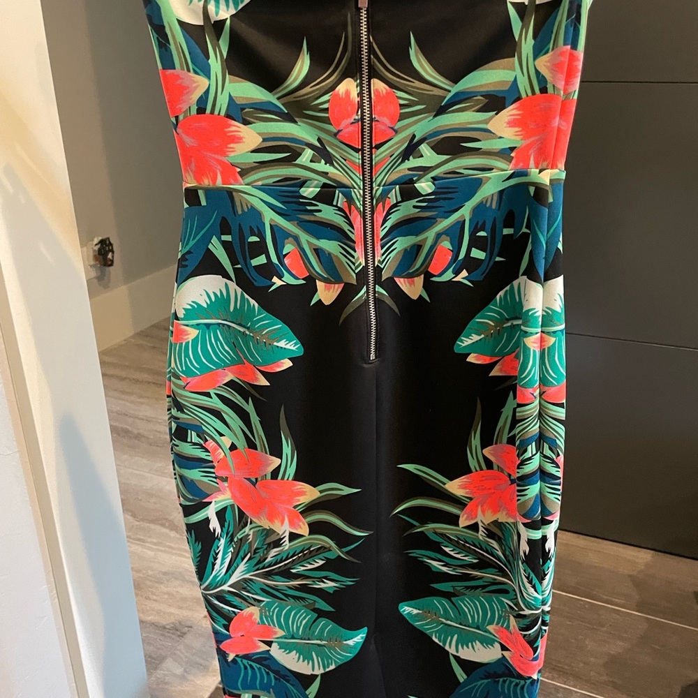 Express size 2 tropical Dress